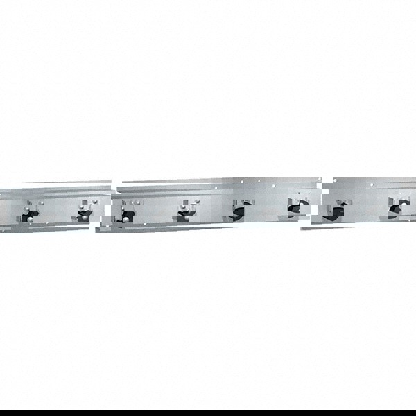 Mop & Broom Wall Hooks; Wall Hook Type: Mop Holder ; Material: Stainless Steel ; Finish: Satin ; Maximum Load Capacity: 10.0lb ; Number of Holders: 3.0